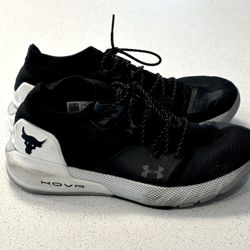 Under Armour Project Rock 2 Black White